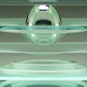 Tom Patti, <i>Expanded Echo with Line</i>, 1989, from the Barbara and Dennis DuBois collection.