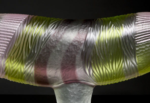<i>Chicco</i>, 2010; 19 inches; fused and blown glass with cold work