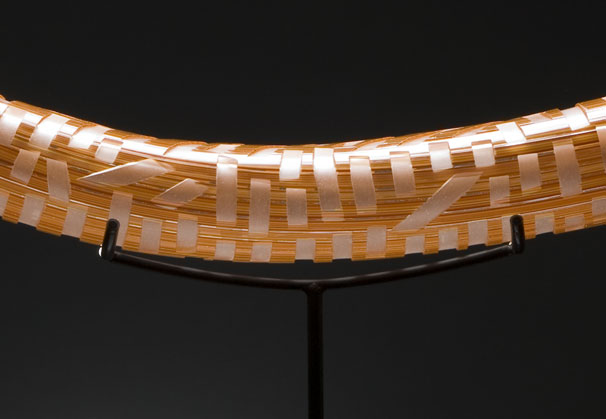 <i>Anima 3</i>, 2010; 48 inches; multi-layers fused and blown glass with cold work