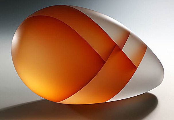 <i>Orange Seed Segmentation</i>, 2009; acid etched glass