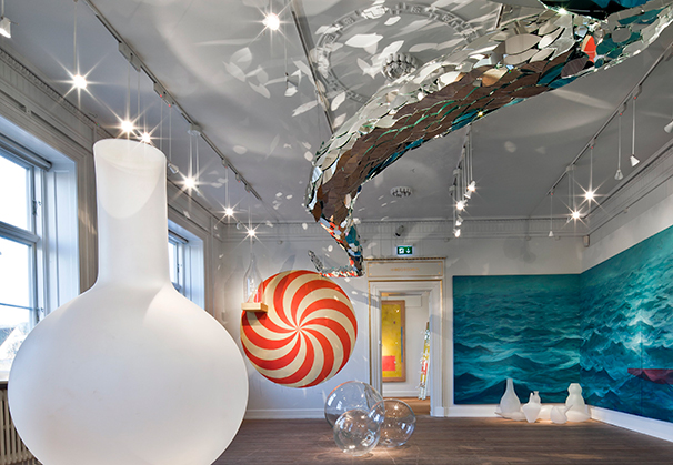 Seven Voyages, 2012; installation at Glassmuseet Ebeltof, Denmark